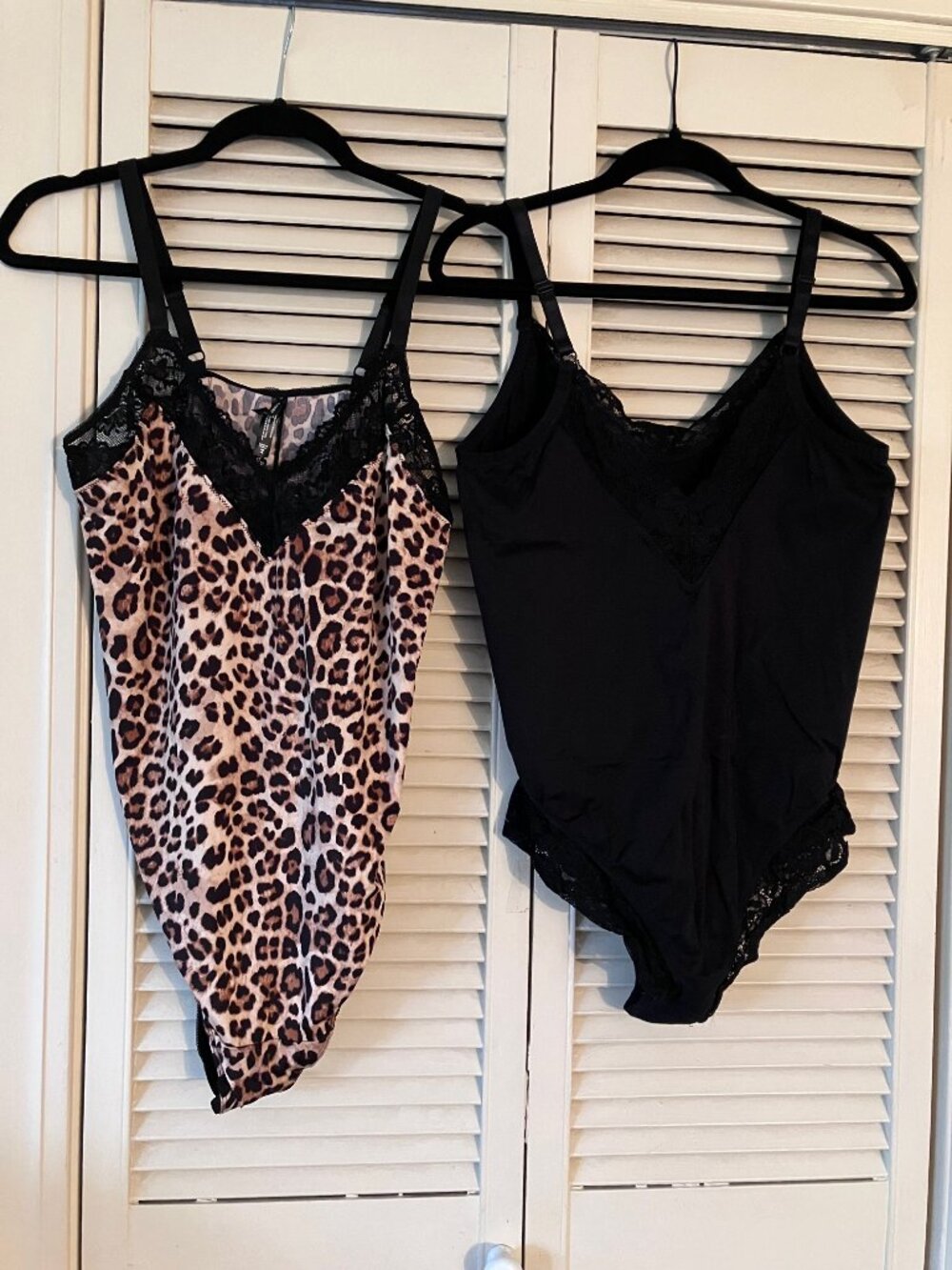 2 Torrid Size 2 (18-20) Adjustable Spaghetti Strap V-Neck Bodysuits